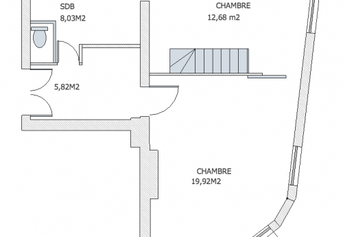 PLAN 2EME ETAGE