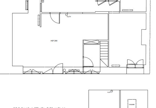 CROQUIS VIDE RDC + SOUS SOL