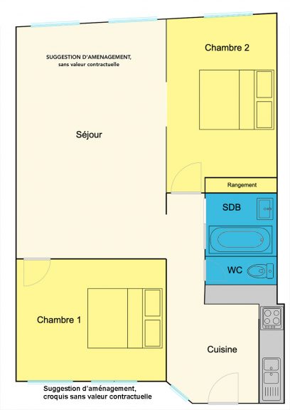 Plan 43 Rue de seine