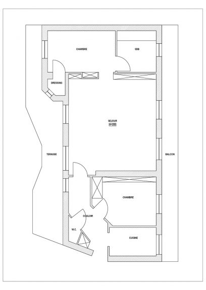 PLAN RUE DE DUNQUERQUE SANS SURFACES
