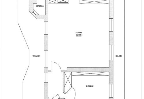 PLAN RUE DE DUNQUERQUE SANS SURFACES