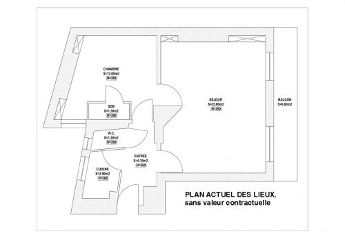 PLAN BD DIDEROT EXISTANT SANS COTES
