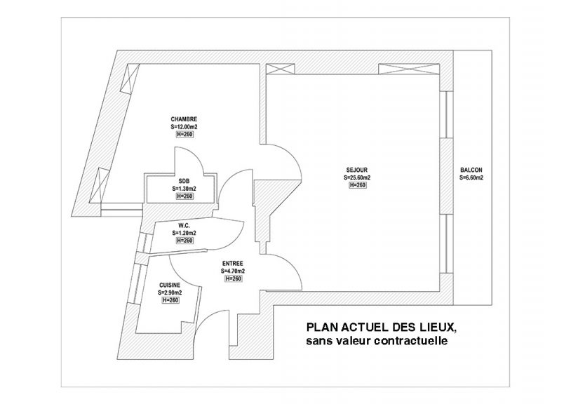 PLAN BD DIDEROT EXISTANT SANS COTES