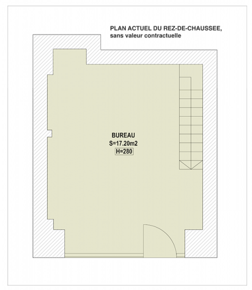 PLAN RUE SALNEUVE RDC sans cotes