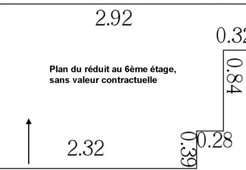PLAN reduit 6ème étage