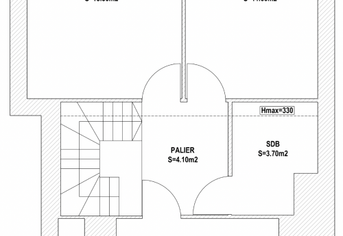5EME ETAGE – SUGGESTION D’AMENAGEMENT